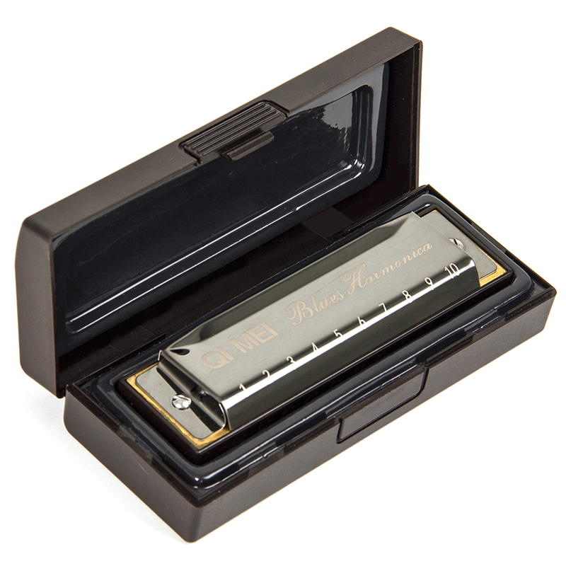 Kmise Blues Harmonica French Harp Mouth Organ Ph...